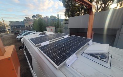 Solar Panels for Caravans, mobile homes and